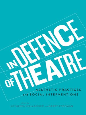 cover image of In Defence of Theatre